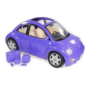 Barbie | Toys | Vtg 200 Barbie New Vw Beetle Purple Car Doll